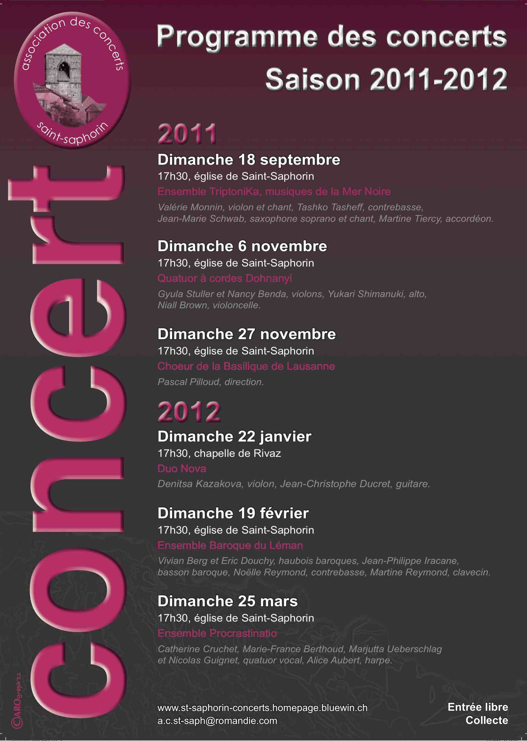 Saison 2011-2012